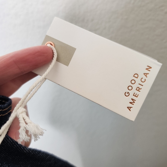 Good American Calik Denim Always Fits Classic Bootcut Jeans 6-12 NWT - Picture 7 of 9